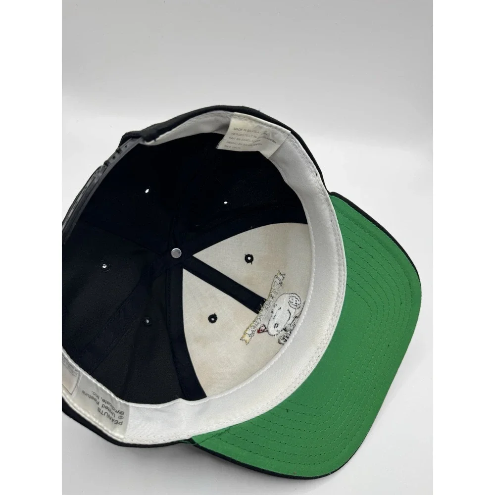 Snoopy Woodstock Dog's Best Friend Milk Bone Snapback Hat Peanuts Cap